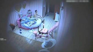拖鞋家居日韩AV-白皙皮肤呆萌小姐姐！情趣耳朵抓屌吸吮！头套男怼着骚穴猛操，骑乘姿势打桩机，无套内射。