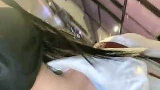 拖鞋家居日韩AV-白皙皮肤呆萌小姐姐！情趣耳朵抓屌吸吮！头套男怼着骚穴猛操，骑乘姿势打桩机，无套内射。